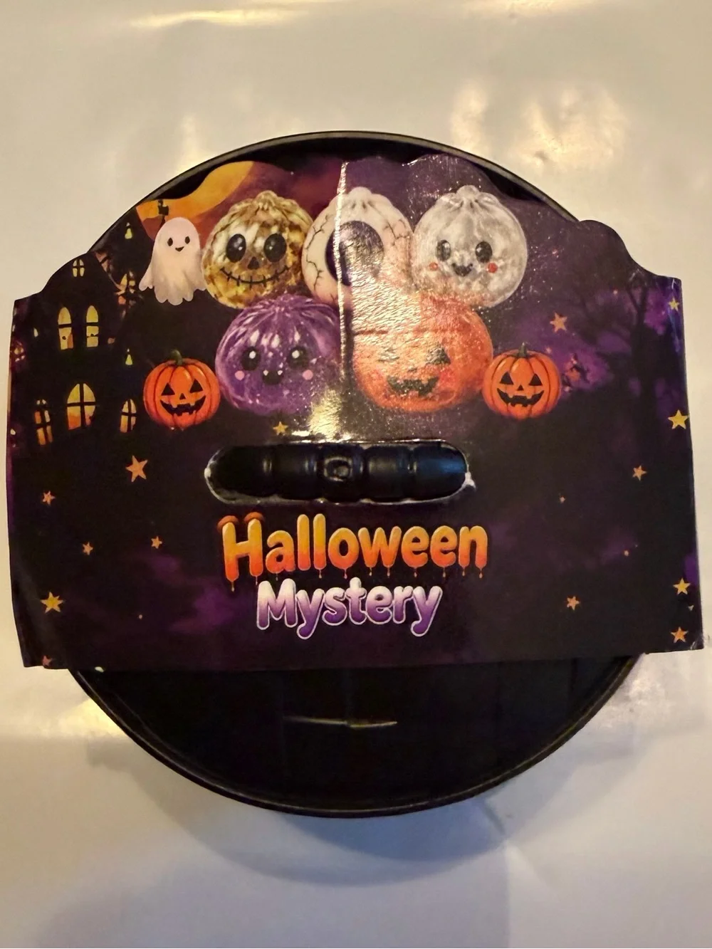 Halloween Mystery Mini Squishy Box - Purple/Black